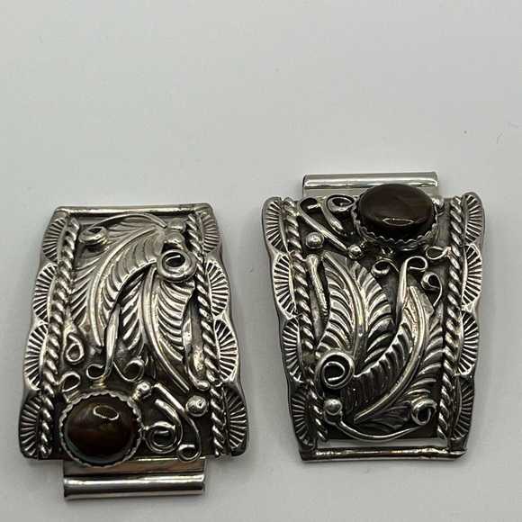 Silver and Brown Native American-western Watch tips - Picture 5 of 7